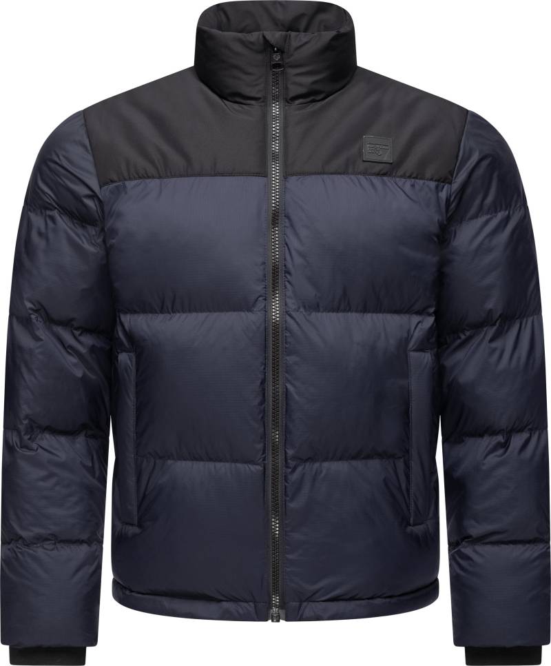 Ragwear Outdoorjacke "Stafen" ohne Kapuze Wasserdichte Herren Winterjacke im Retro-Look von Ragwear