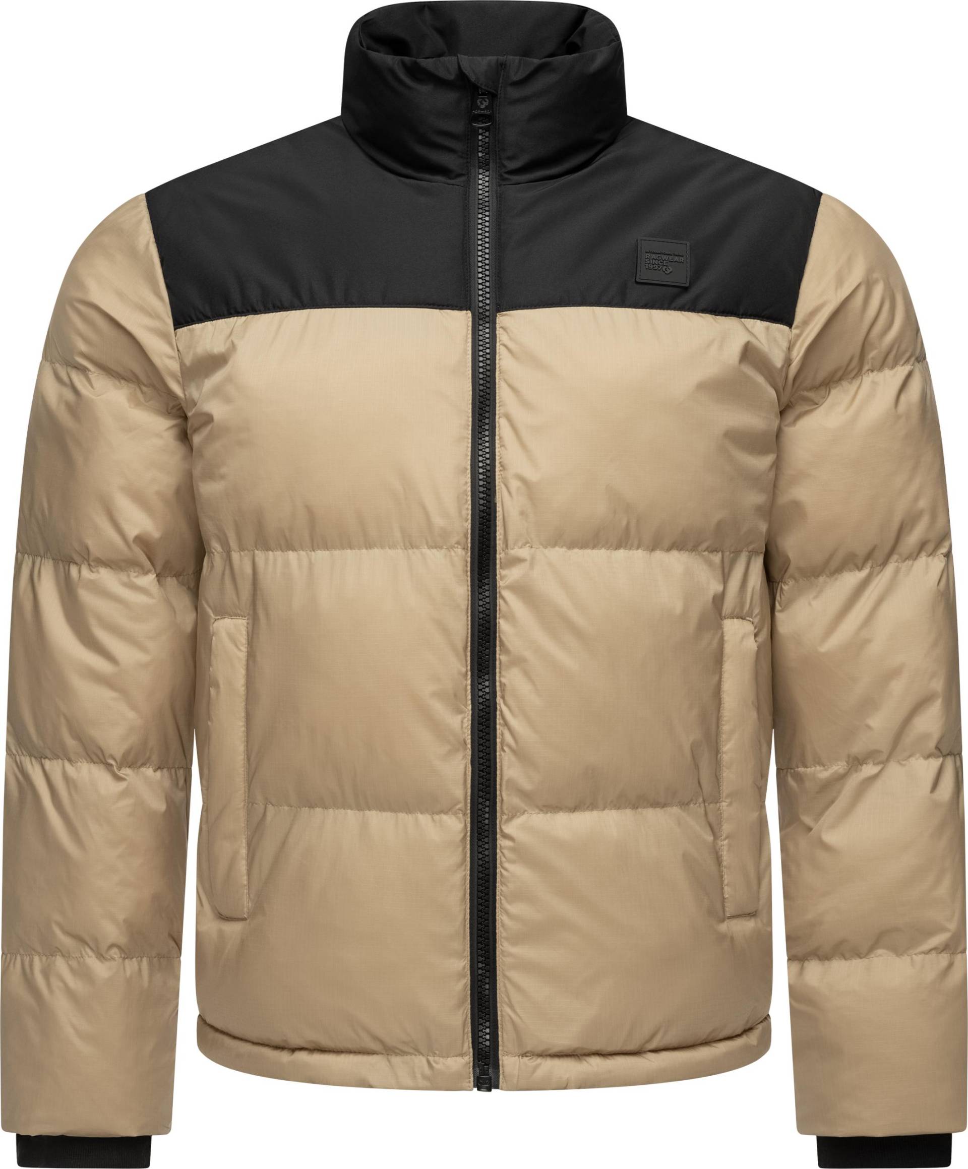 Ragwear Outdoorjacke "Stafen" ohne Kapuze Wasserdichte Herren Winterjacke im Retro-Look von Ragwear