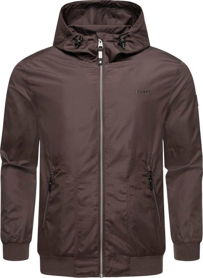 Ragwear Outdoorjacke Stewie II stylische Herren Übergangsjacke mit großer Kapuze von Ragwear