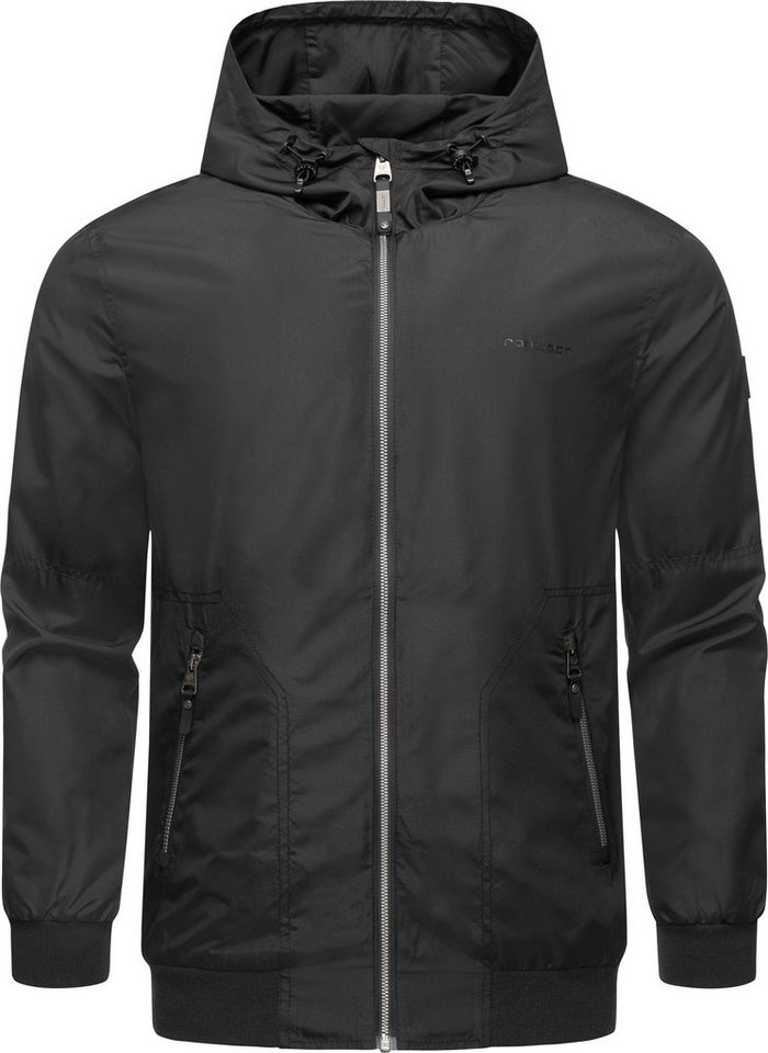 Ragwear Outdoorjacke Stewie II stylische Herren Übergangsjacke mit großer Kapuze von Ragwear