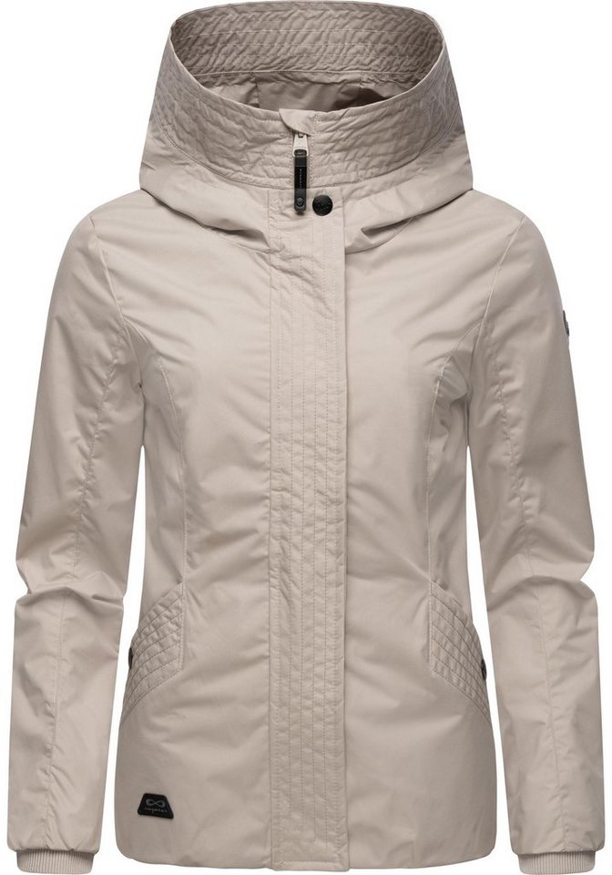 Ragwear Outdoorjacke Vannesa Modische Damen Übergangsjacke mit Kapuze von Ragwear