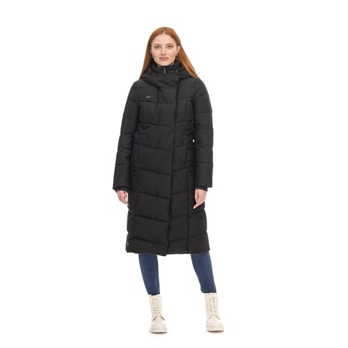 Ragwear Damen Steppmantel Pavla black L von Ragwear