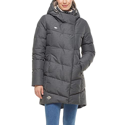 Ragwear Damen Wintermantel Pavla basaltgrau S von Ragwear