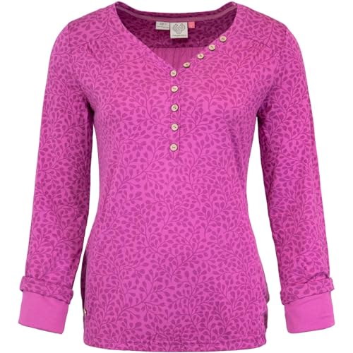 Ragwear Pinch Print Longsleeve Damen (Rose, L) von Ragwear