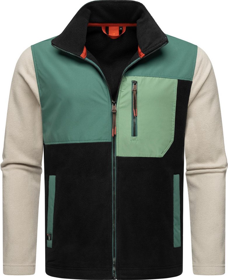 Ragwear Fleecejacke Flettcher Herren Basic Plüschjacke Ragwear Fleecejacke Flettcher Herren Basic Plüschjacke von Ragwear