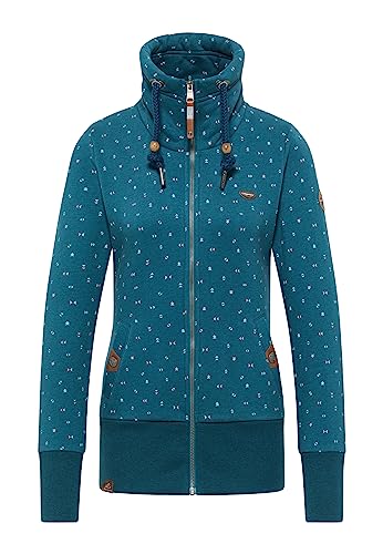 Ragwear RYLIE PRINT ZIP, PETROL, XXL von Ragwear