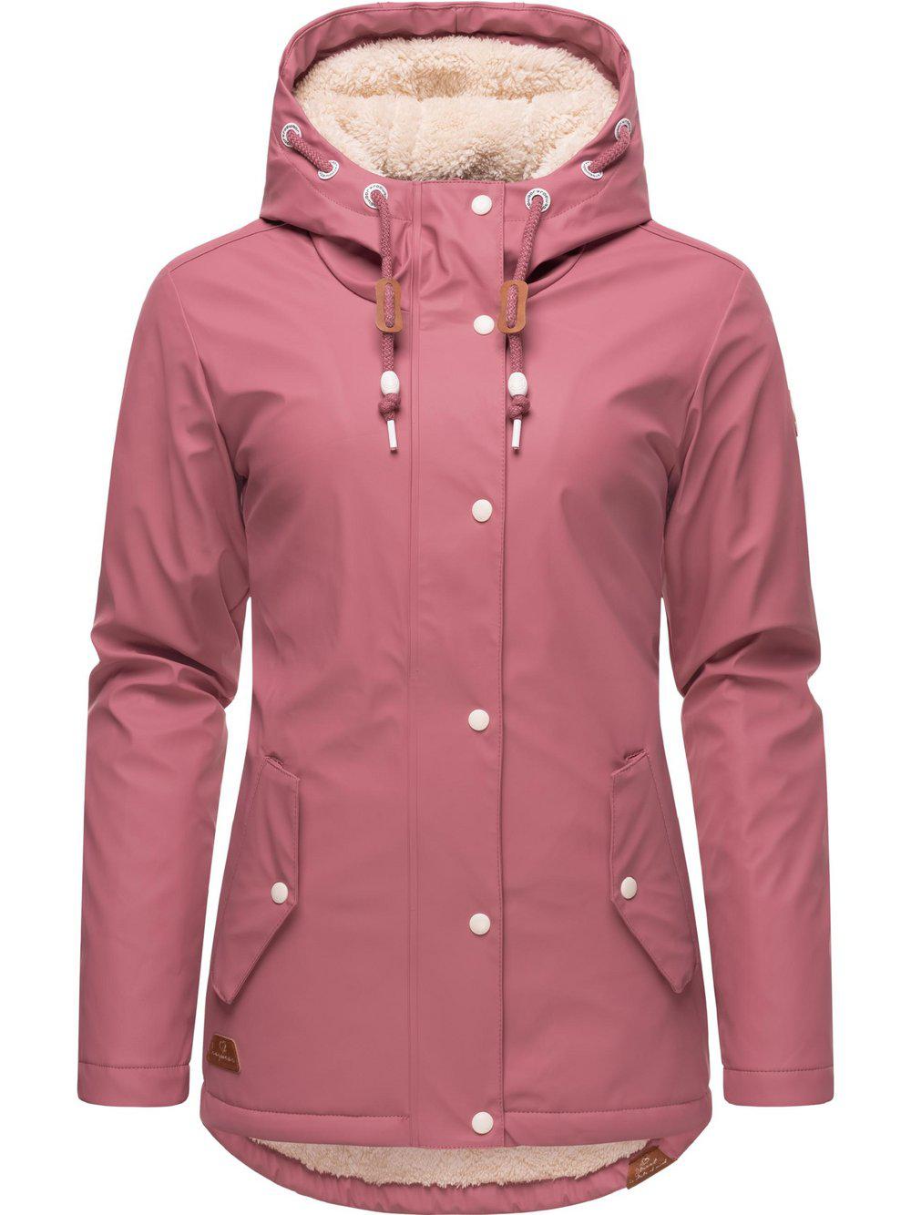 Ragwear Regenjacke Damen, rosa von Ragwear