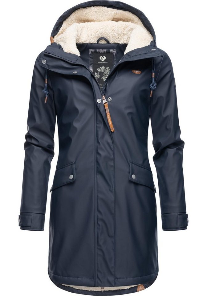 Ragwear Regenjacke Tinsley stylischer Regenparka für den Winter von Ragwear