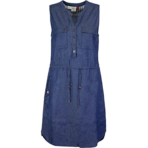 Ragwear Roisin Denim Kleid (Denim Blue, S) von Ragwear