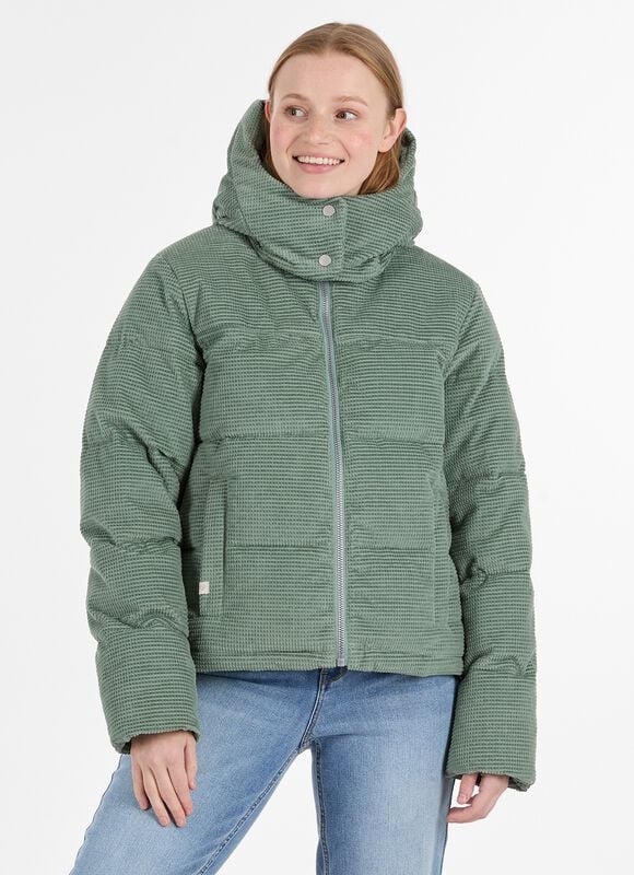 Ragwear Roobie Cordy Winterjacke grün in L von Ragwear