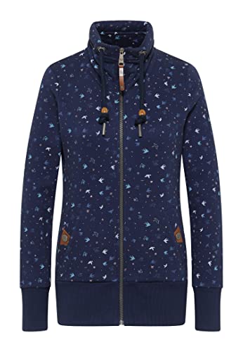 Ragwear RYLIE BIRDS ZIP, NAVY, L von Ragwear