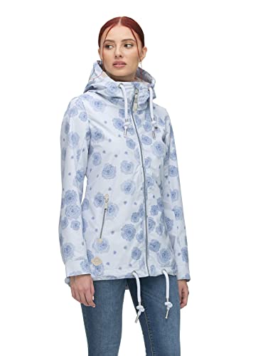 Ragwear SUMMER RELOVED REMAKE Damen Frauen Parka,Mantel,Übergangsmantel,Übergangsjacke mit Kapuze,Schwarz,L von Ragwear