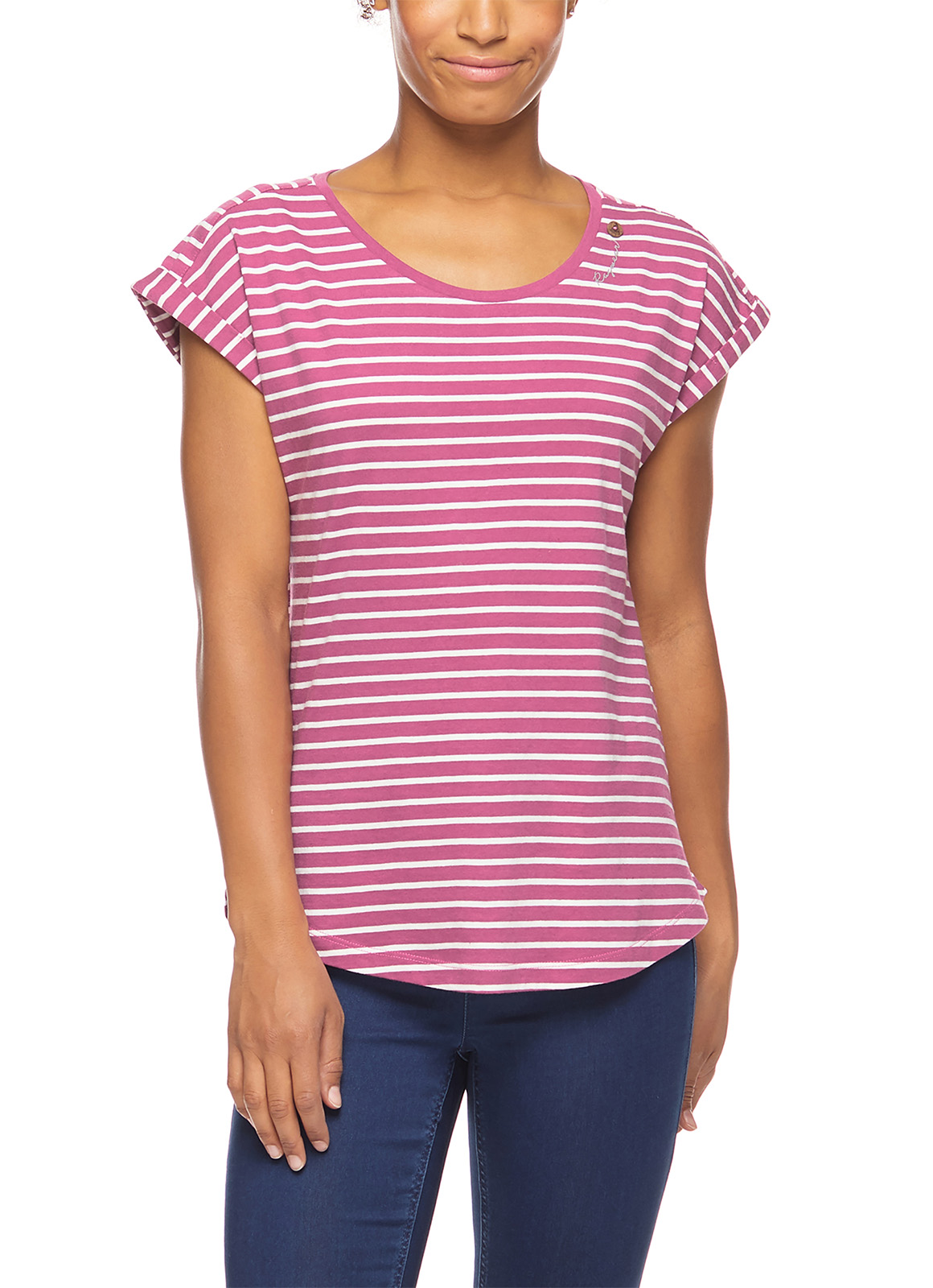 Ragwear Shirt Mallory Organic raspberry von Ragwear