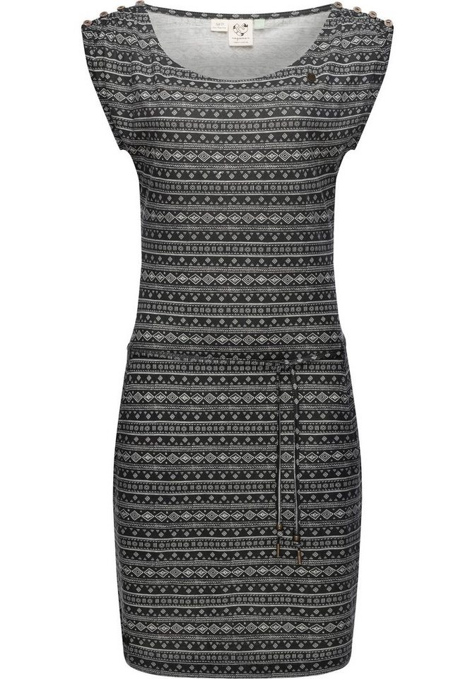 Ragwear Shirtkleid Chego Organic stylisches Sommerkleid mit Bindeband von Ragwear