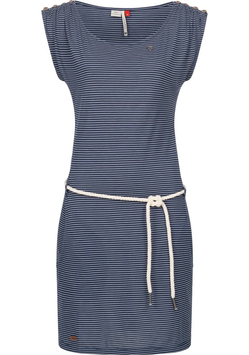 Ragwear Shirtkleid "Chego Stripes Intl." Eingrifftaschen stylisches Sommerkleid mit Streifen-Muster von Ragwear