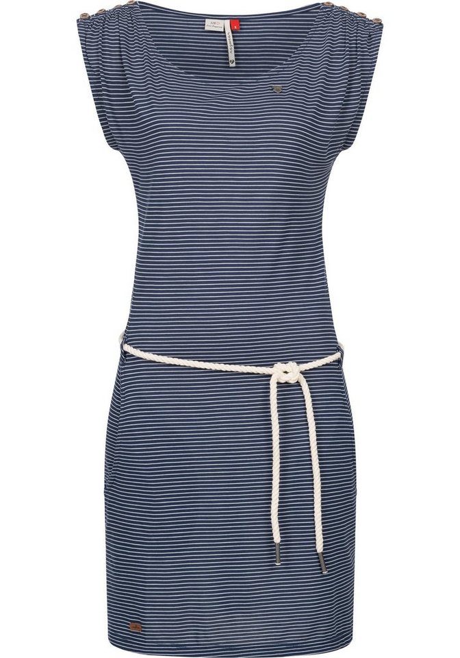 Ragwear Shirtkleid Chego Stripes Intl. stylisches Sommerkleid mit Streifen-Muster von Ragwear