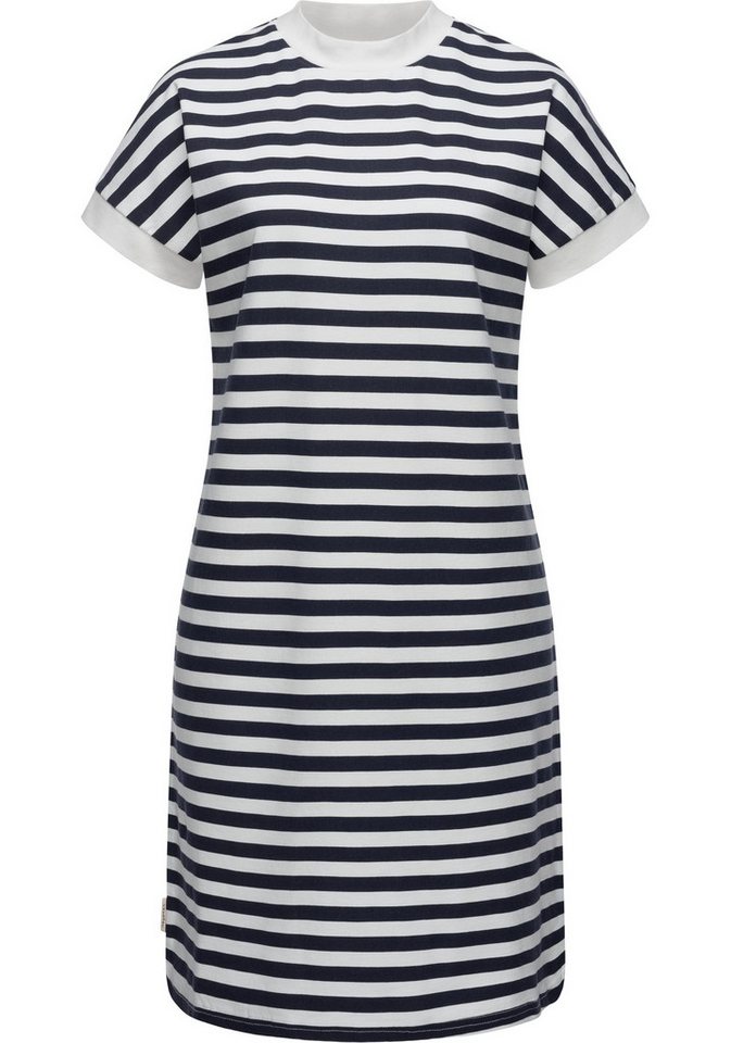 Ragwear Shirtkleid Katchi Stripes Lässiges gestreiftes Damen Sommerkleid von Ragwear