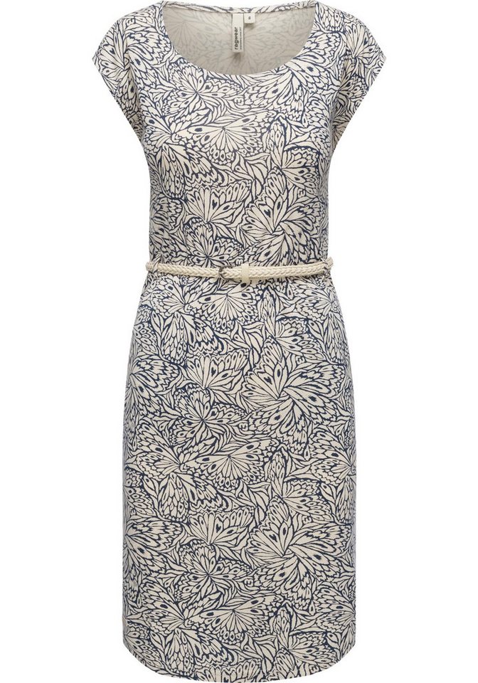 Ragwear Shirtkleid Lilithe YOUMODO stylisches Sommerkleid mit Alloverprint von Ragwear