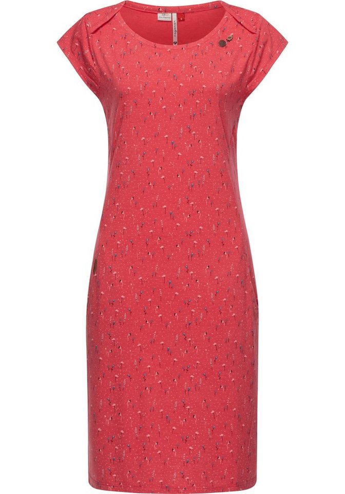 Ragwear Shirtkleid Rivan Print stylisches Sommerkleid mit Alloverprint von Ragwear