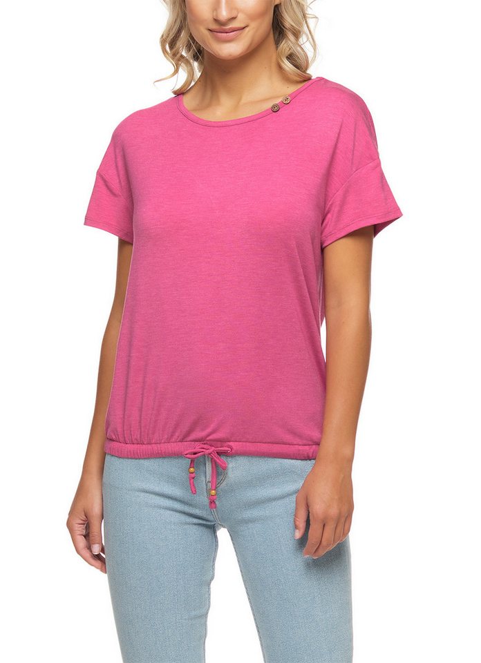 Ragwear Shirttop Damen Nicka Top Magenta von Ragwear