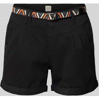 Ragwear Shorts mit Gürtel Modell 'Heeven' in Black, Größe 25 von Ragwear