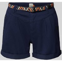 Ragwear Shorts mit Gürtel Modell 'Heeven' in Marine, Größe 25 von Ragwear