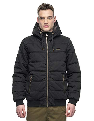 Ragwear Silem Herren Winterjacke Black Größe L von Ragwear