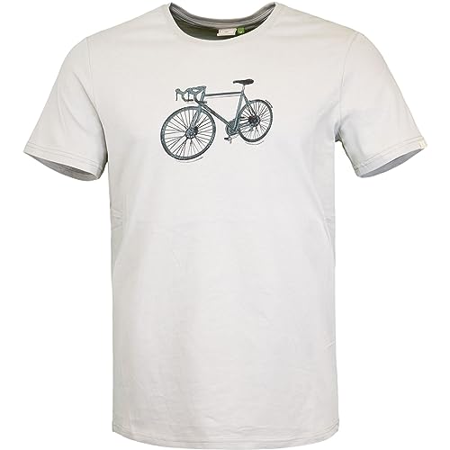Ragwear Siril Organic T-Shirt Herren (Bone Grey) (DE/NL/SE/PL, Alphanumerisch, XL, Regular, Regular, Grey) von Ragwear