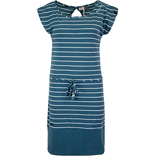 Ragwear Soho Stripes Kleid (Petrol, S) von Ragwear