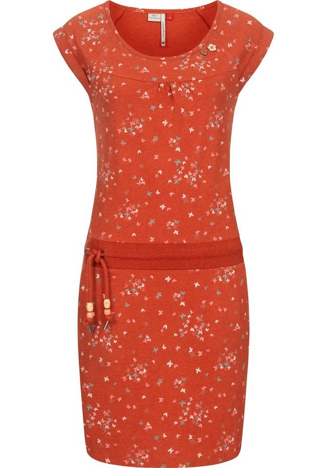 Ragwear Sommerkleid Penelope leichtes Baumwoll Kleid mit Print von Ragwear