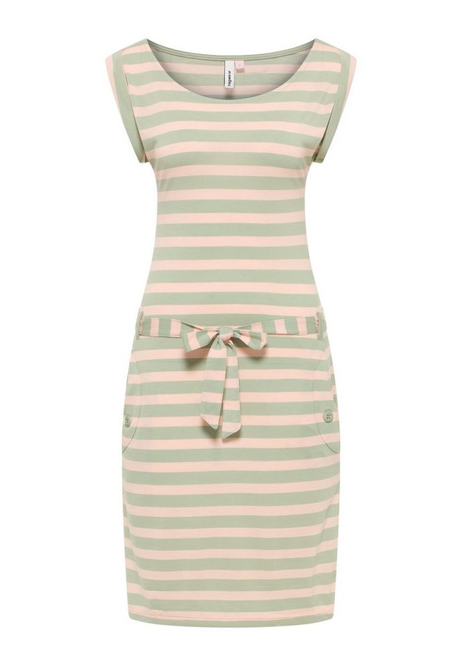Ragwear Sommerkleid TAGG STRIPES Vegane Mode Damen von Ragwear