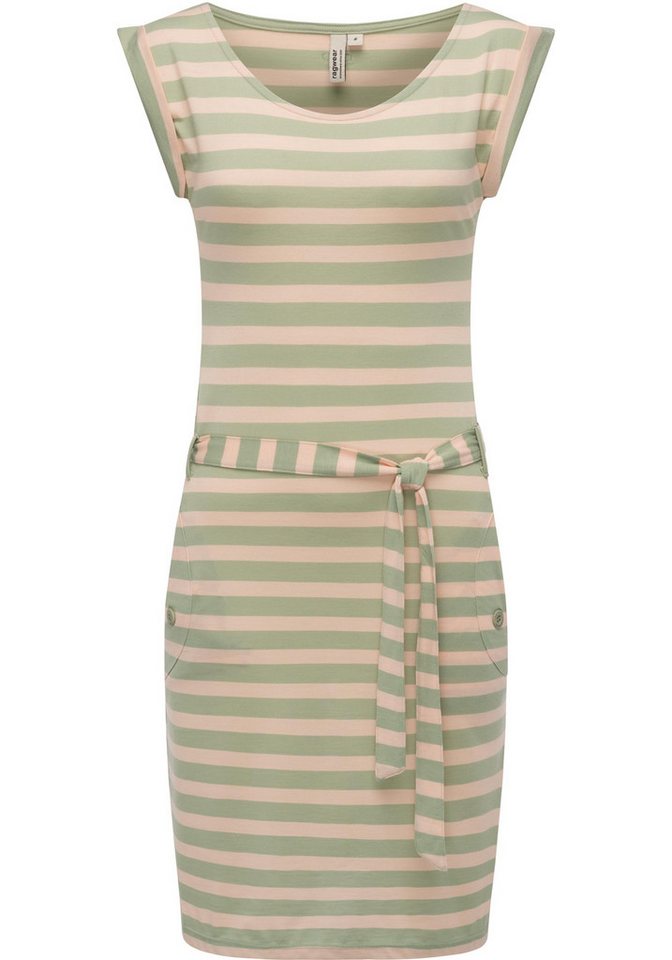 Ragwear Sommerkleid Tagg Stripes gestreiftes Damen Minikleid mit Taillenband und Taschen Ragwear Sommerkleid Tagg Stripes gestreiftes Damen Minikleid mit Taillenband und Taschen von Ragwear