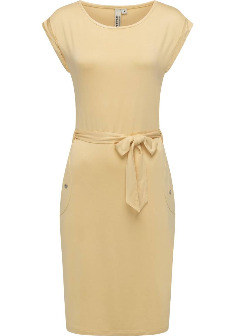 Ragwear Sommerkleid "Taggien" Eingrifftaschen Knielanges, leichtes Midikleid von Ragwear