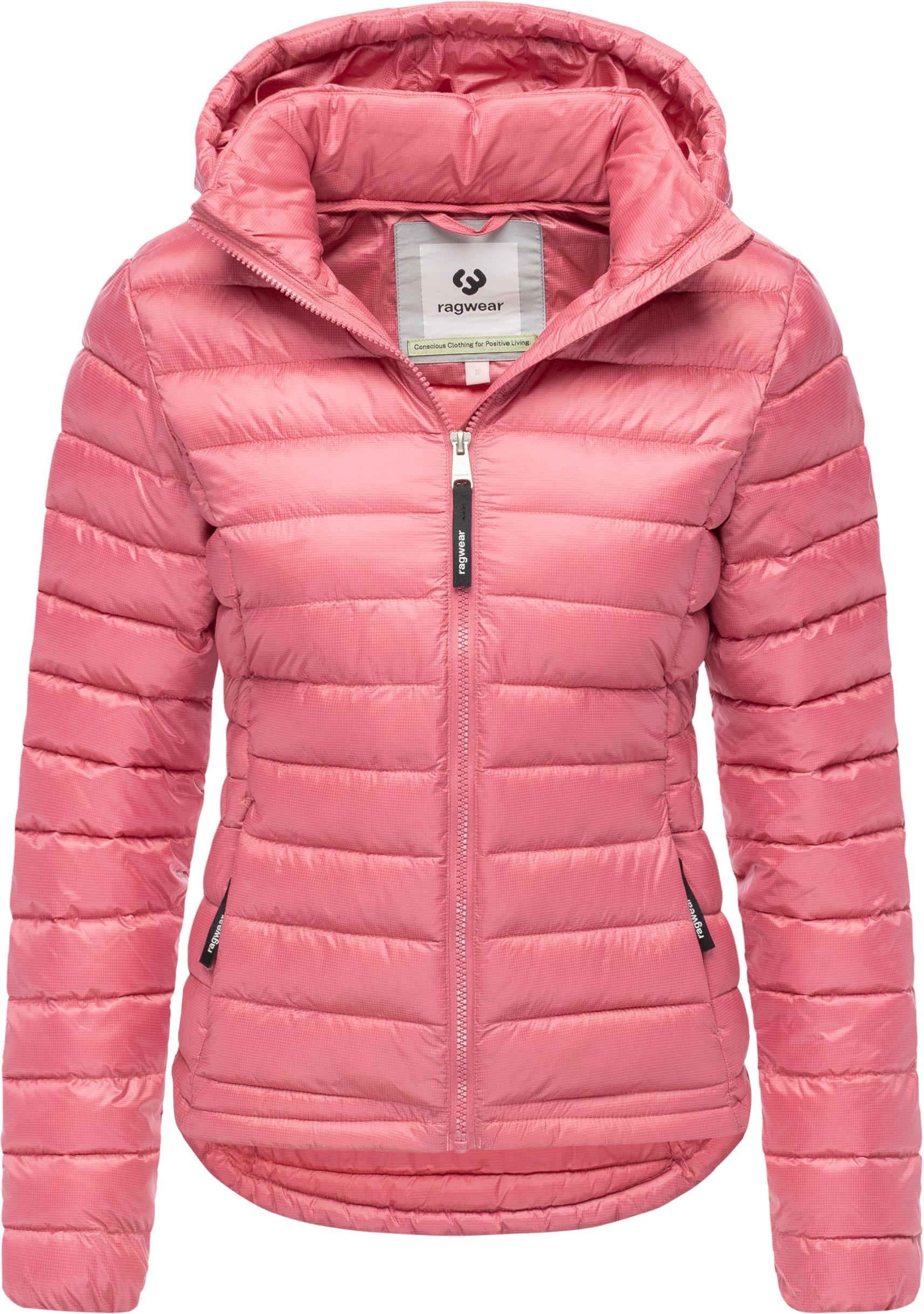 Ragwear Steppjacke "Bobie" mit Kapuze leichte, gesteppte Damen Jacke mit abnehmbare Kapuze von Ragwear