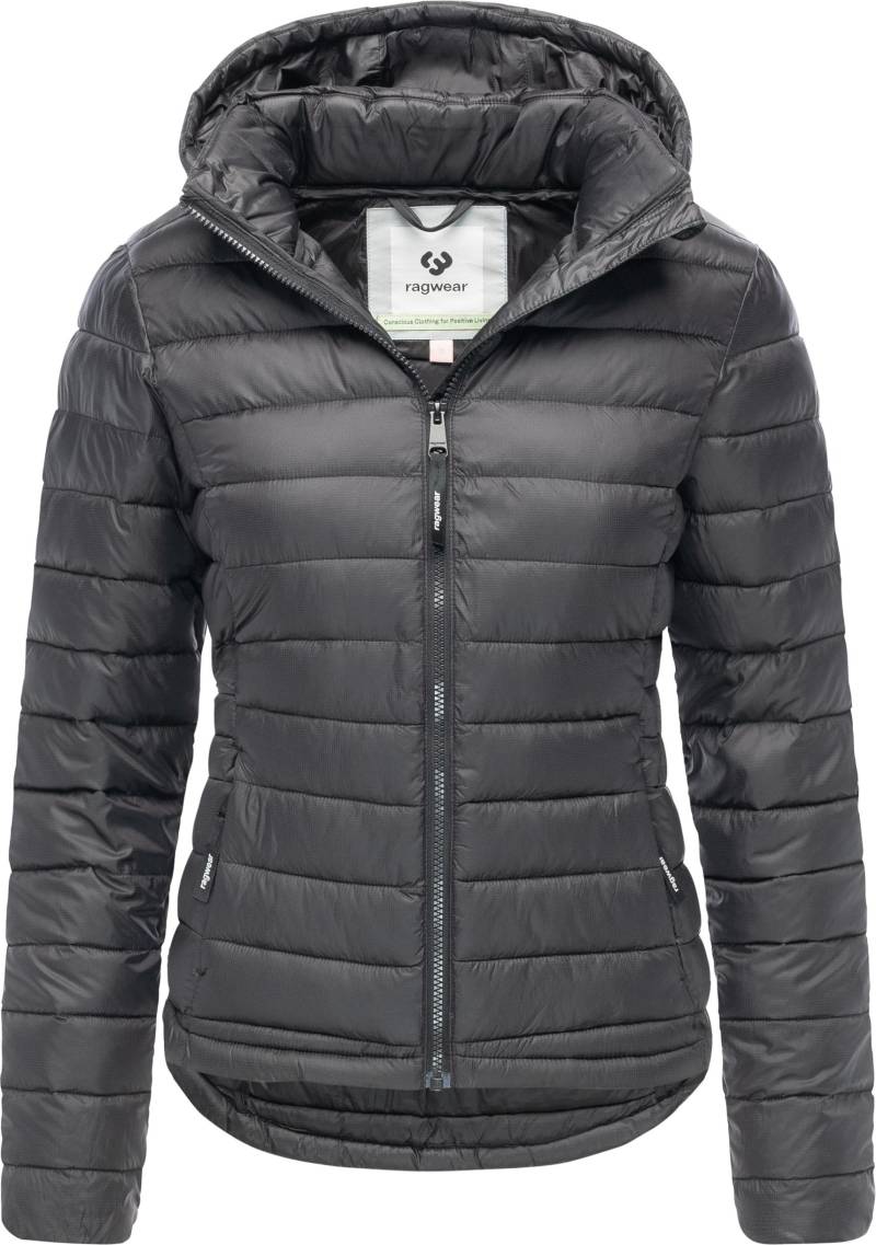 Ragwear Steppjacke "Bobie" mit Kapuze leichte, gesteppte Damen Jacke mit abnehmbare Kapuze von Ragwear