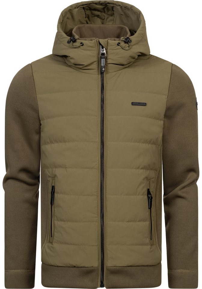 Ragwear Steppjacke Doryan Coole Herren Outdoorjacke mit Kapuze von Ragwear