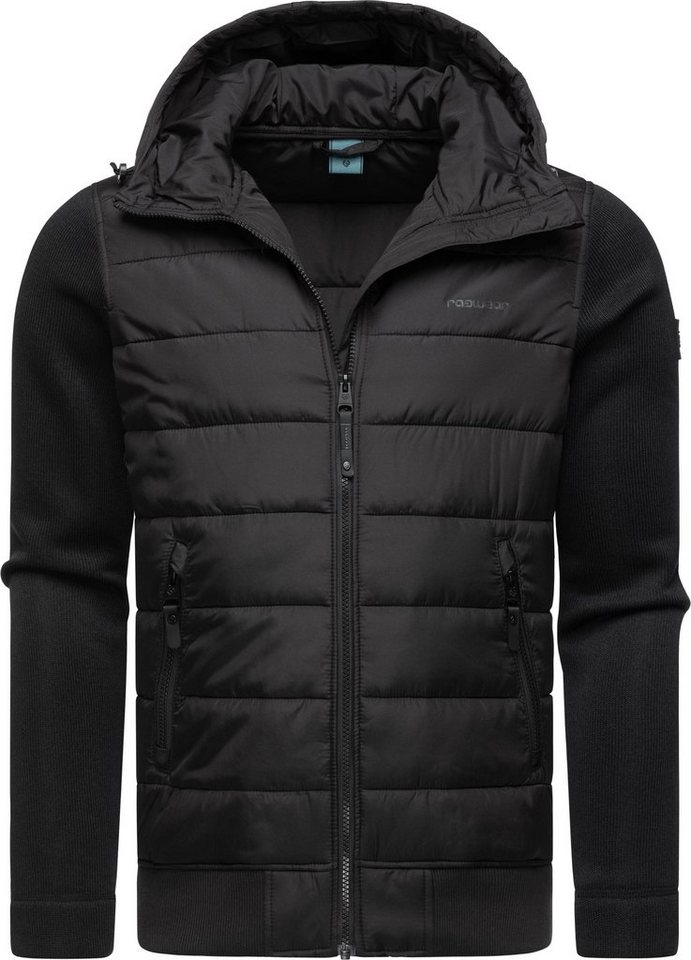 Ragwear Steppjacke Hallmar Hood Coole Herren Übergangsjacke mit weichen Ärmeln und Kapuze von Ragwear