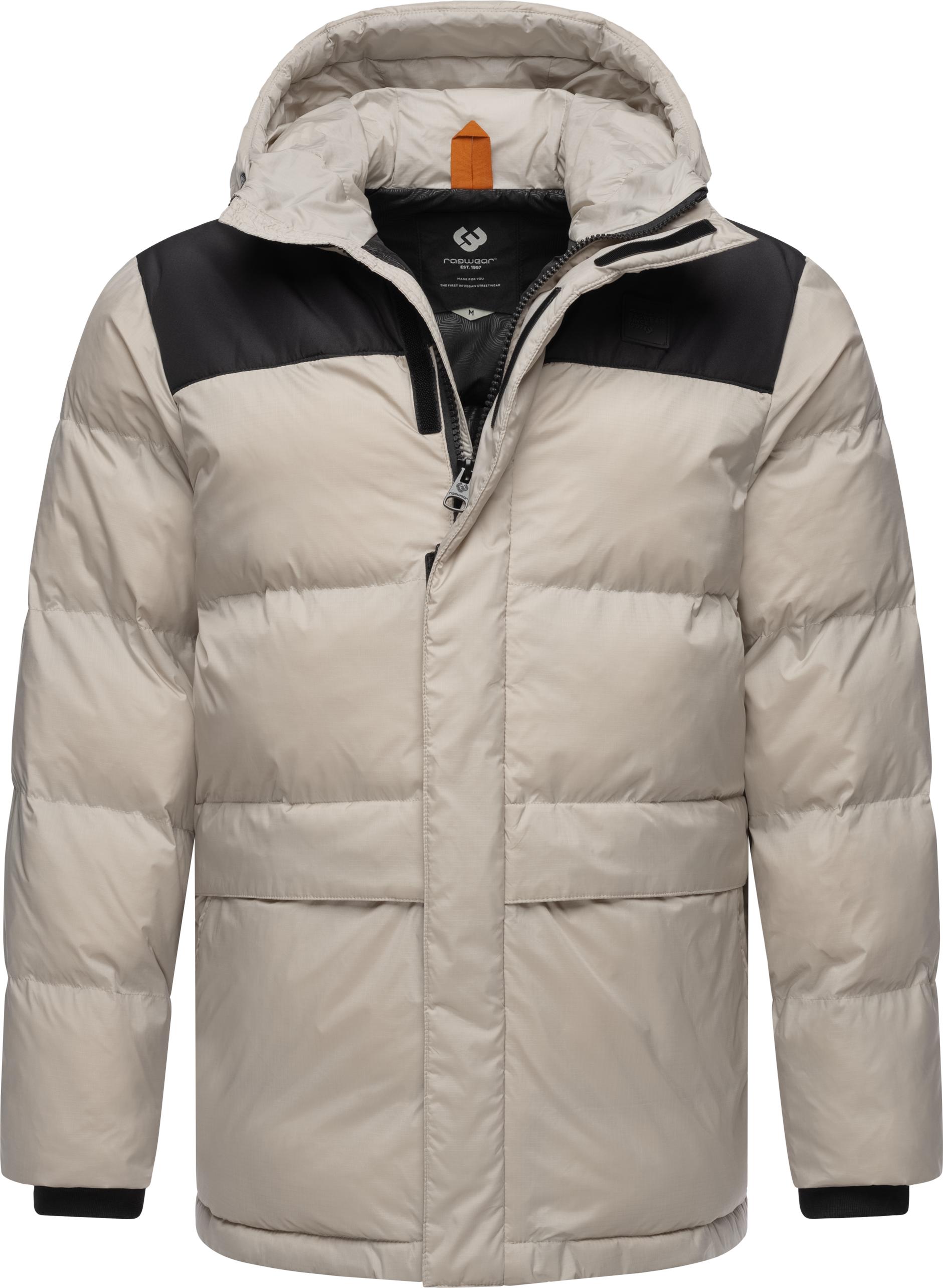 Ragwear Steppjacke "Mikkesh" mit Kapuze Sportliche Herren Winterjacke mit Kapuze von Ragwear