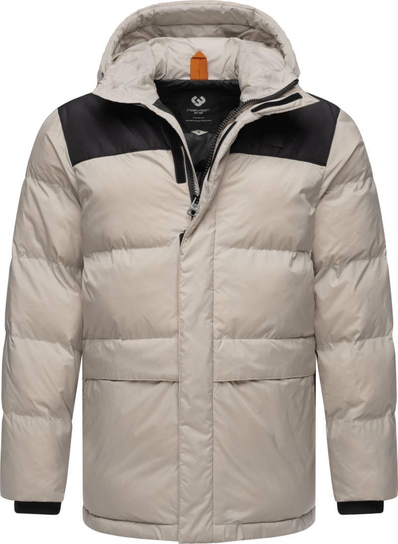 Ragwear Steppjacke "Mikkesh" mit Kapuze Sportliche Herren Winterjacke mit Kapuze von Ragwear