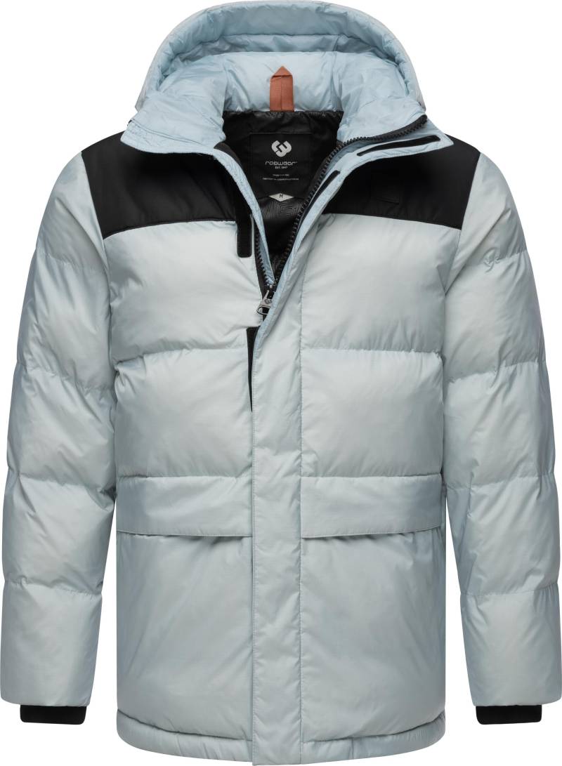 Ragwear Steppjacke "Mikkesh" mit Kapuze Sportliche Herren Winterjacke mit Kapuze von Ragwear