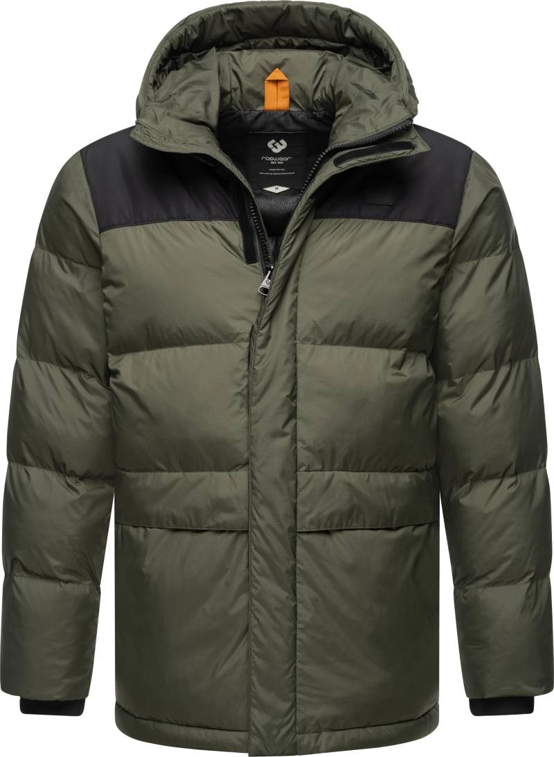 Ragwear Steppjacke "Mikkesh" mit Kapuze Sportliche Herren Winterjacke mit Kapuze von Ragwear