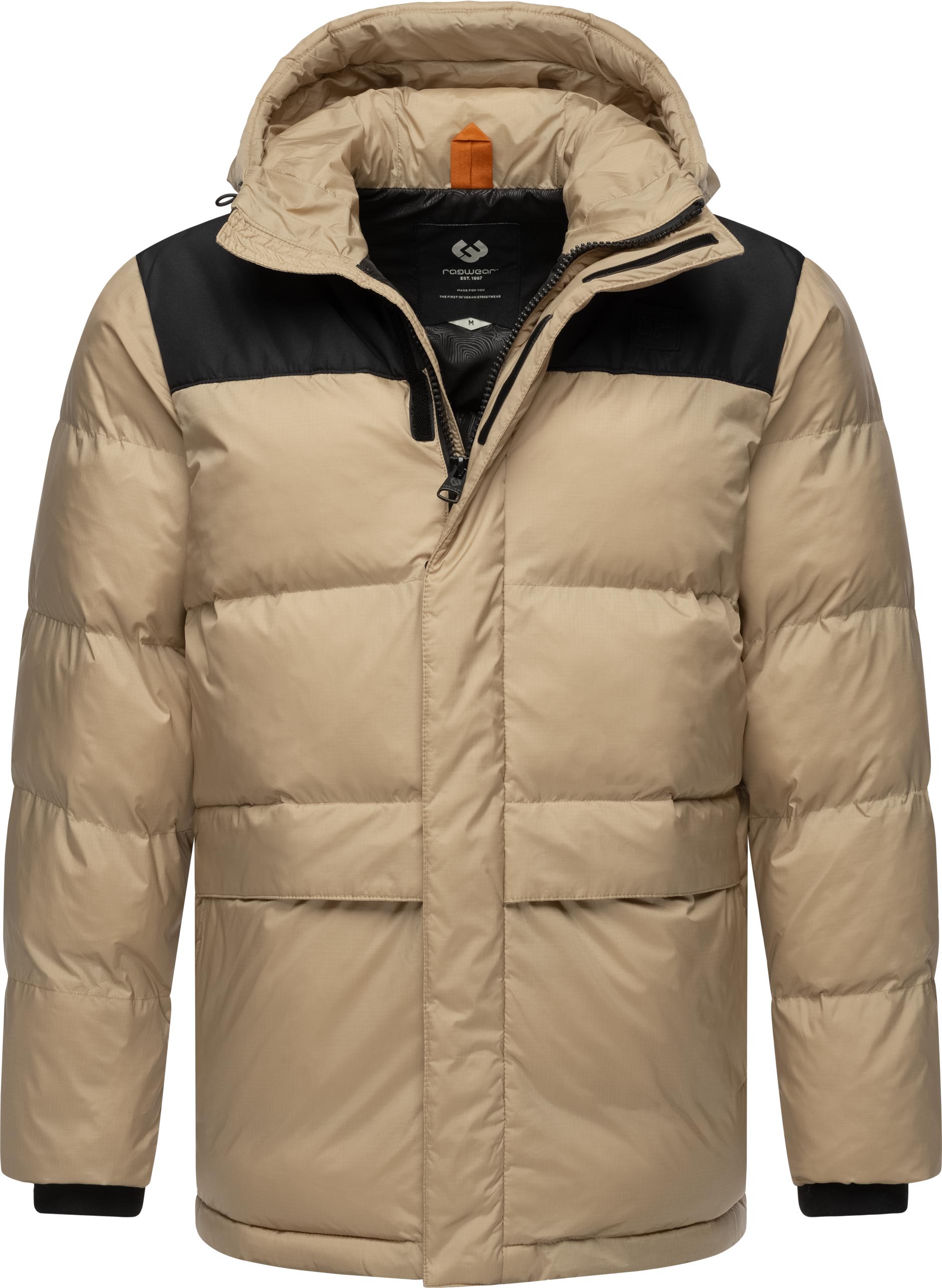 Ragwear Steppjacke "Mikkesh" mit Kapuze Sportliche Herren Winterjacke mit Kapuze von Ragwear