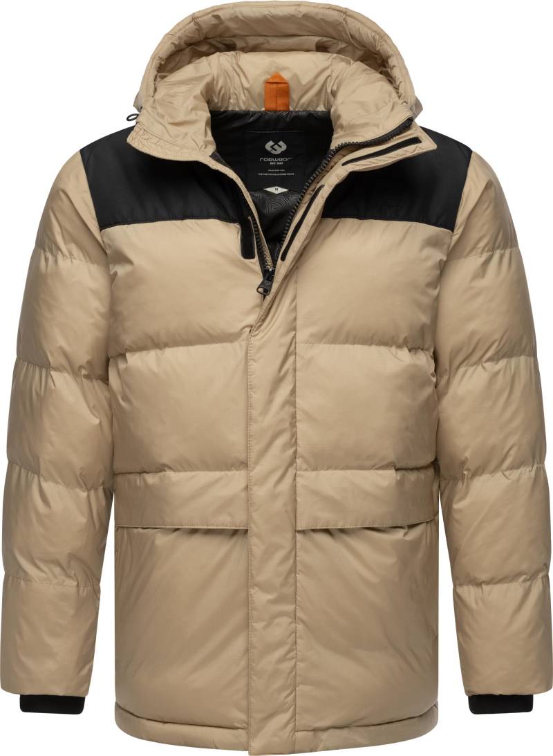 Ragwear Steppjacke "Mikkesh" mit Kapuze Sportliche Herren Winterjacke mit Kapuze von Ragwear