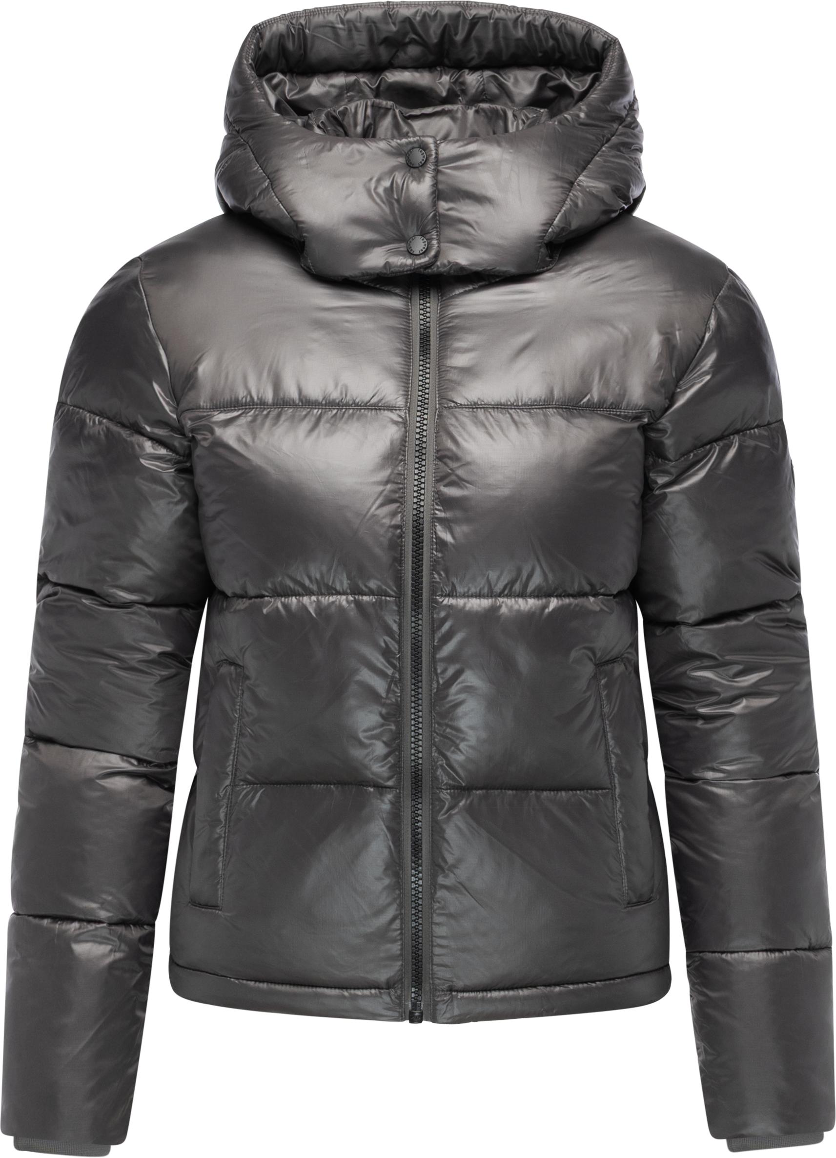 Ragwear Steppjacke "Roobie II" mit Kapuze Matt glänzende Damen Winterjacke mit Kapuze von Ragwear