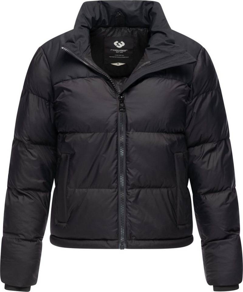 Ragwear Steppjacke Serah stylische Damen Winterjacke im Colourblocking-Design von Ragwear