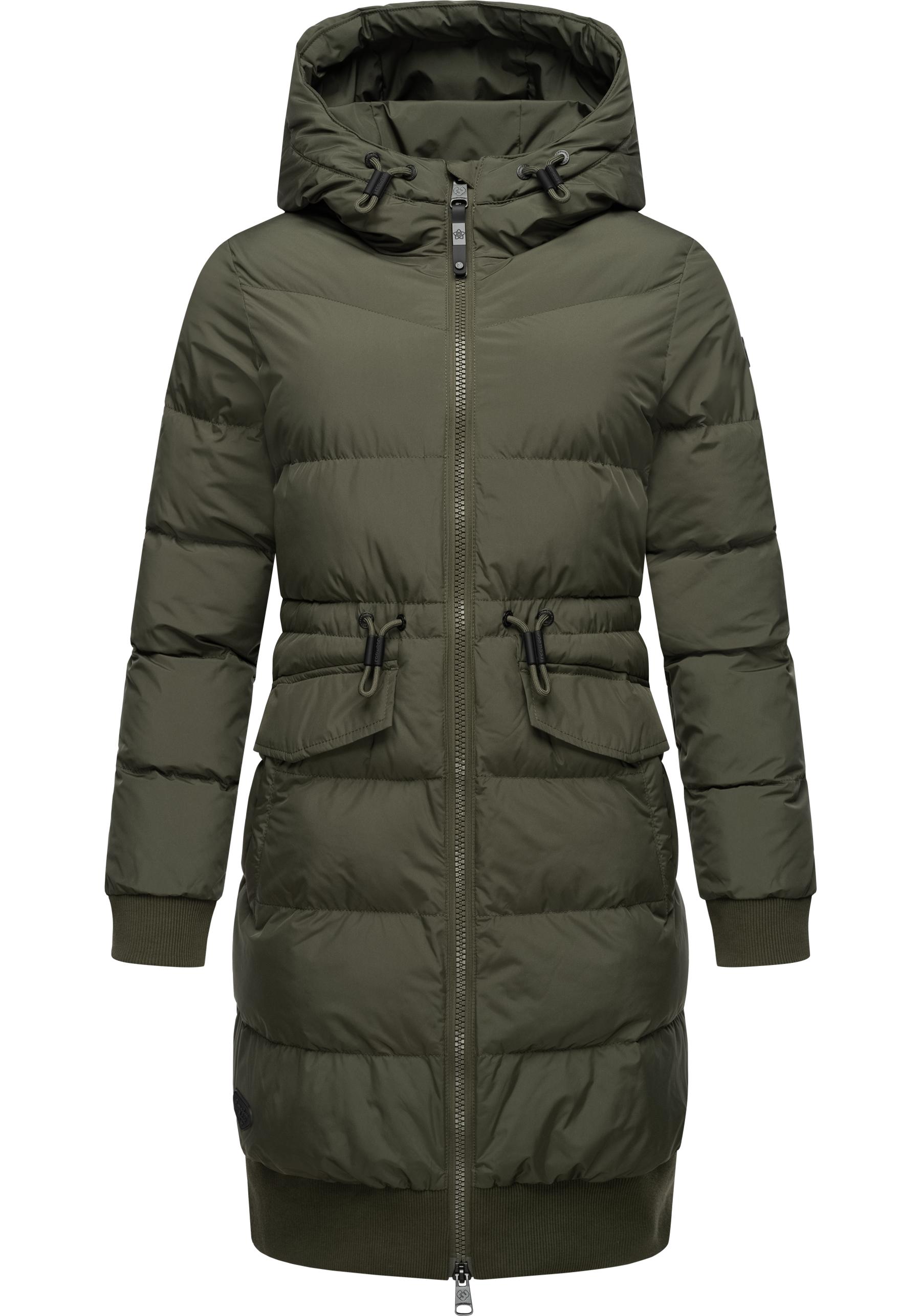 Ragwear Steppmantel "Briosh" Wasserdichter Damen Wintermantel mit Kapuze von Ragwear