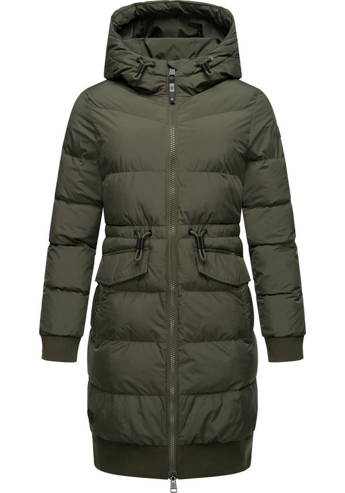 Ragwear Steppmantel Briosh Wasserdichter Damen Wintermantel mit Kapuze von Ragwear