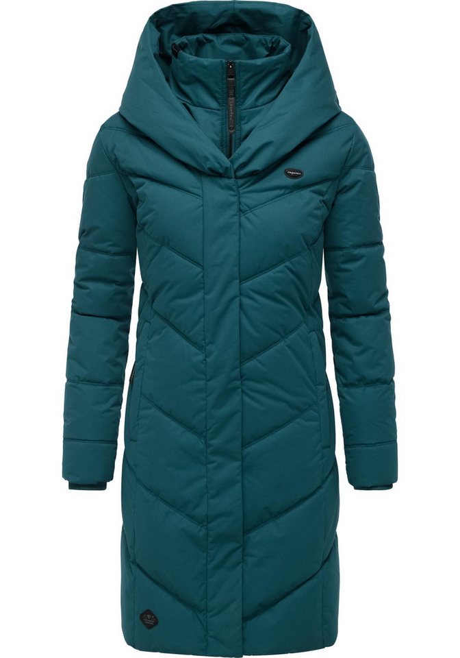 Ragwear Steppmantel Natalka stylischer, gesteppter Winterparka mit gefütterter Kapuze von Ragwear