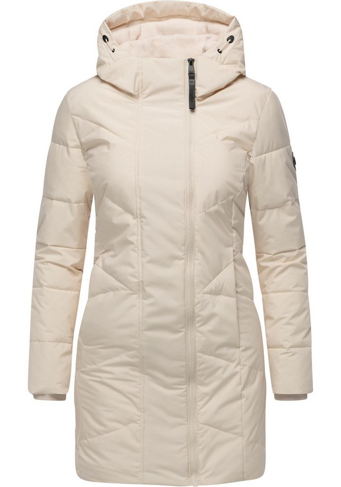 Ragwear Steppmantel Pevilla YOUMODO Wasserdichter Damen Winter gesteppter Kurzmantel von Ragwear