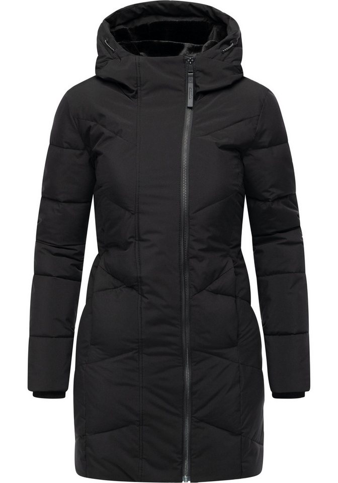 Ragwear Steppmantel Pevilla YOUMODO Wasserdichter Damen Winter gesteppter Kurzmantel von Ragwear